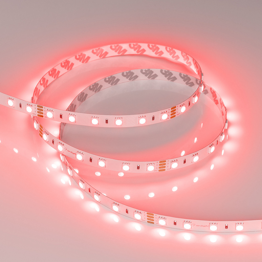 Arlight RT B60 — Гибкая светодиодная лента — RGB [каналы: 3; питание, В: 24.0; ширина, мм: 10.0]
