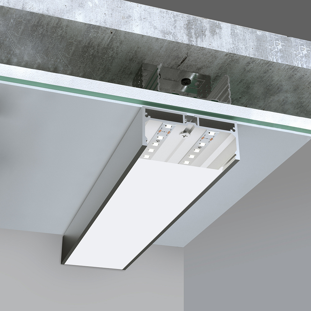 Arlight SL-LINE-7532 — Профиль (Накладной) (с отдельным аксессуаром: Подвесной)