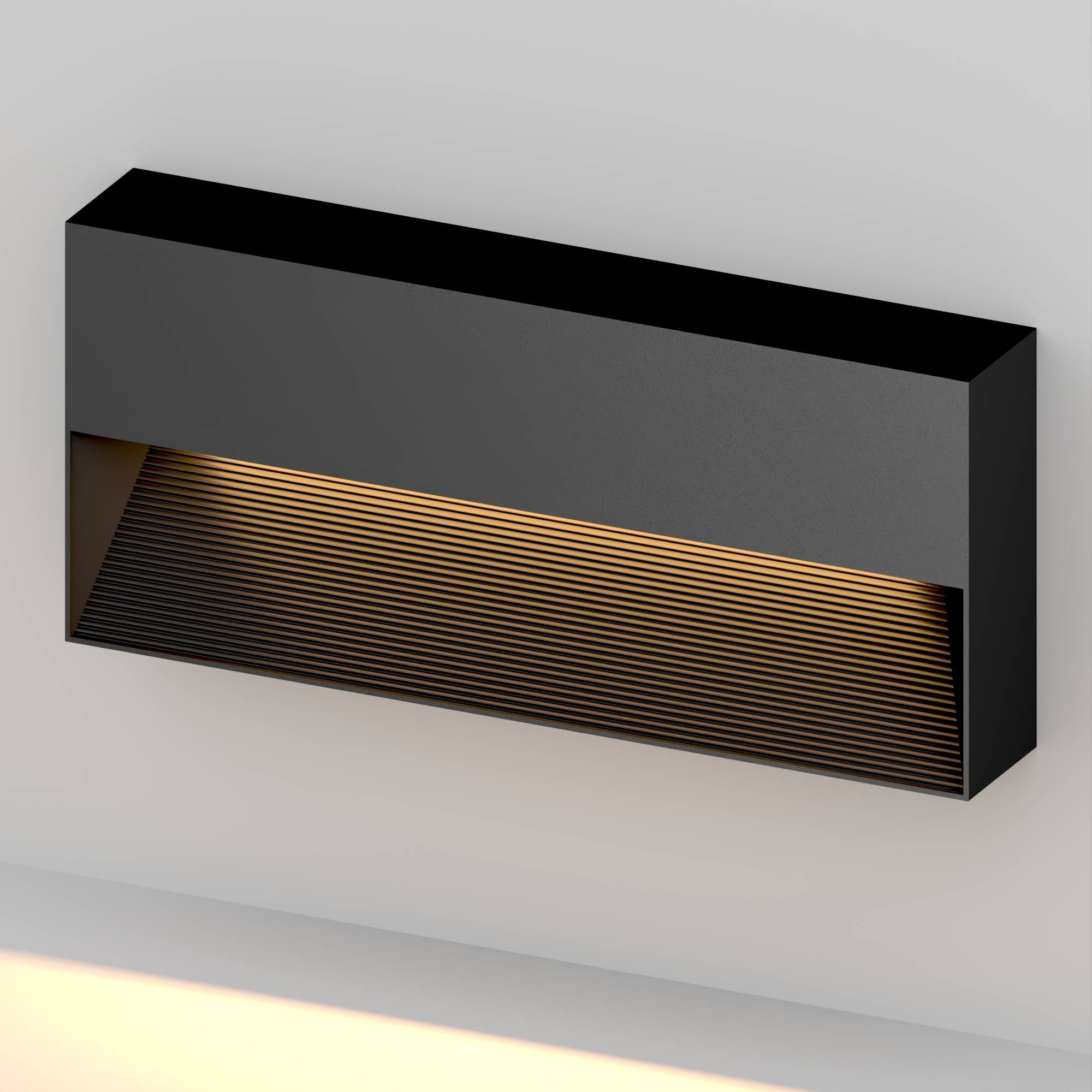 Светильник LGD-RIBONIK-S250x114-10W Warm3000 (Черный, 70 deg, 230V) (Arlight, IP65 Металл, 5 лет)