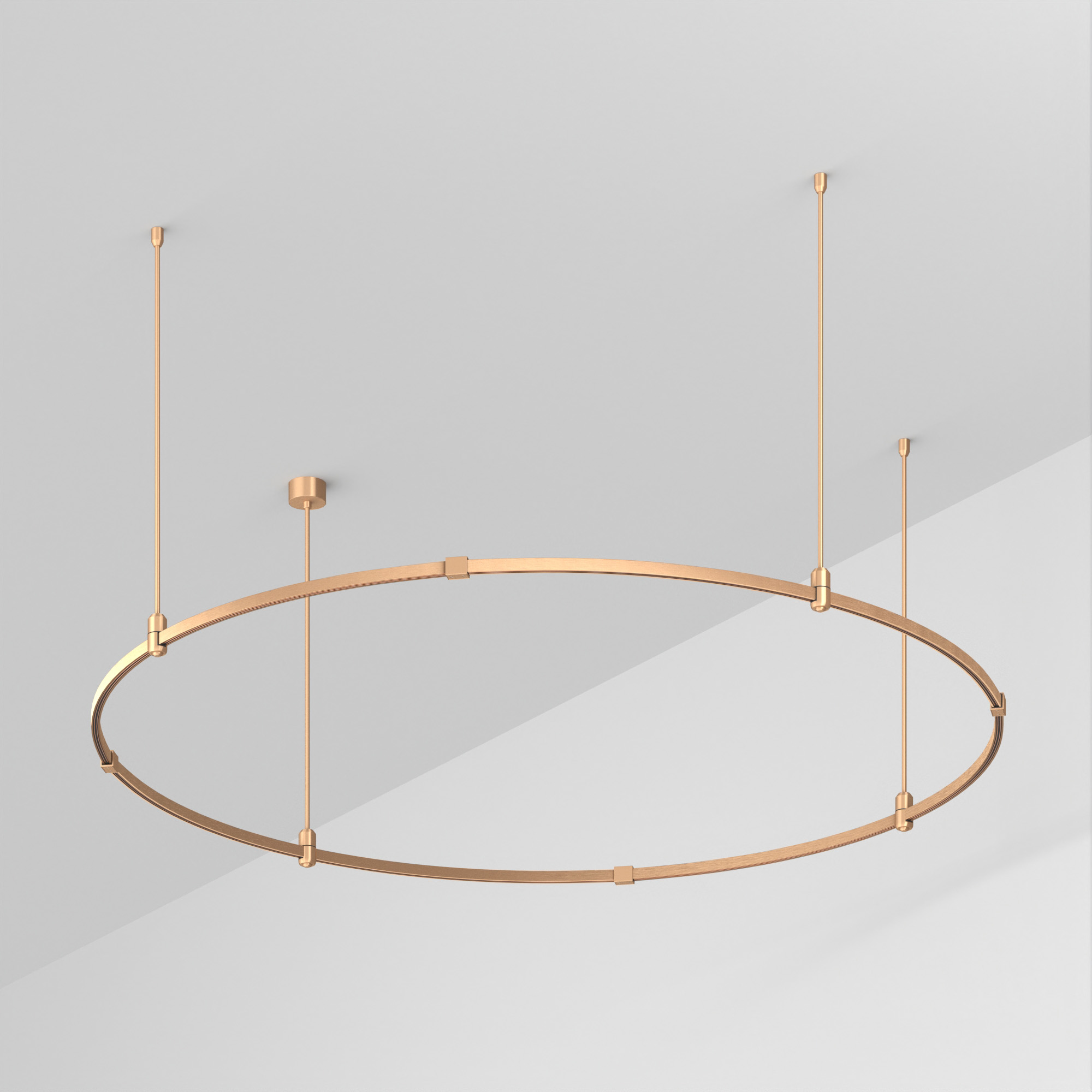 Arlight ART-APRIORI-ROUND-ROD-800-R1800 — Шинопровод (Накладной) (комплектная альтернатива: Подвесной)