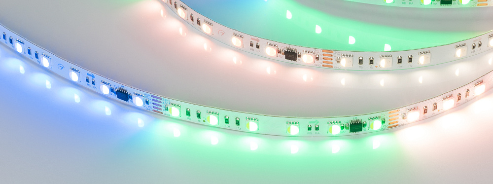 Arlight DMX B60 — Гибкая светодиодная лента — DMX_RGBW [каналы: 40; протокол: DMX; питание, В: 24.0; ширина, мм: 10.0]