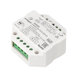 Arlight SMART-D5-TUYA-DIM-IN — TRIAC диммер 230В Wi-Fi Tuya с Push-Dim