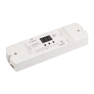Arlight SMART-K19-DMX — DMX512 декодер CC 4x350mA (12-48V) [DMX512]