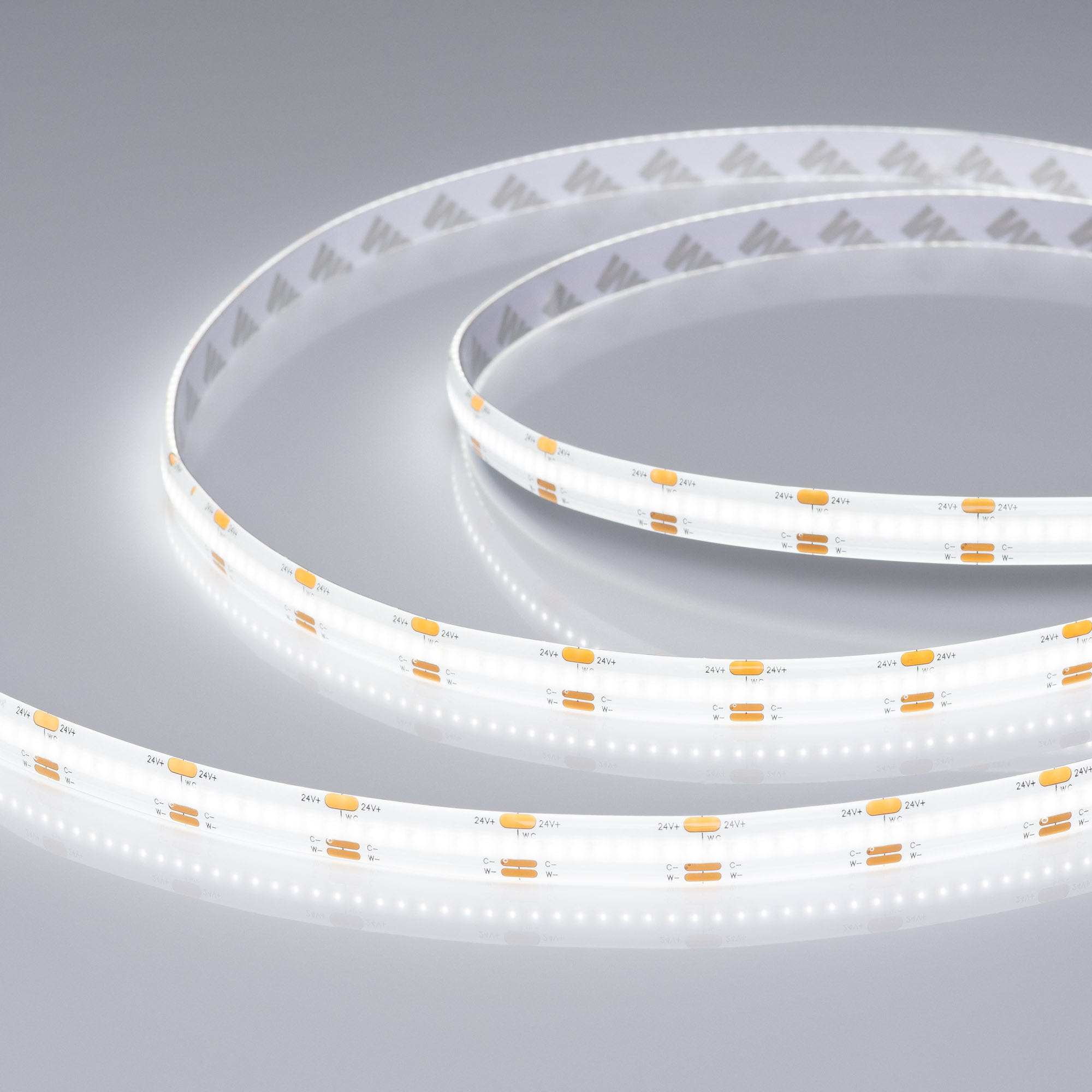 Лента герметичная CSP-SE-X640-10mm 24V White-MIX (23 W/m, IP65, 5m) (Arlight, Изменяемая ЦТ)
