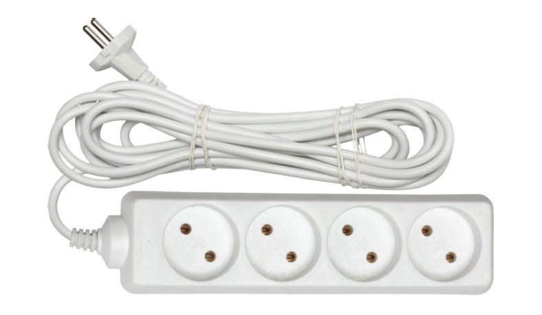 Удлинитель Navigator 94 174 NPE-S-04-1000-X-2x0.75 б/з 4 гн. 10м