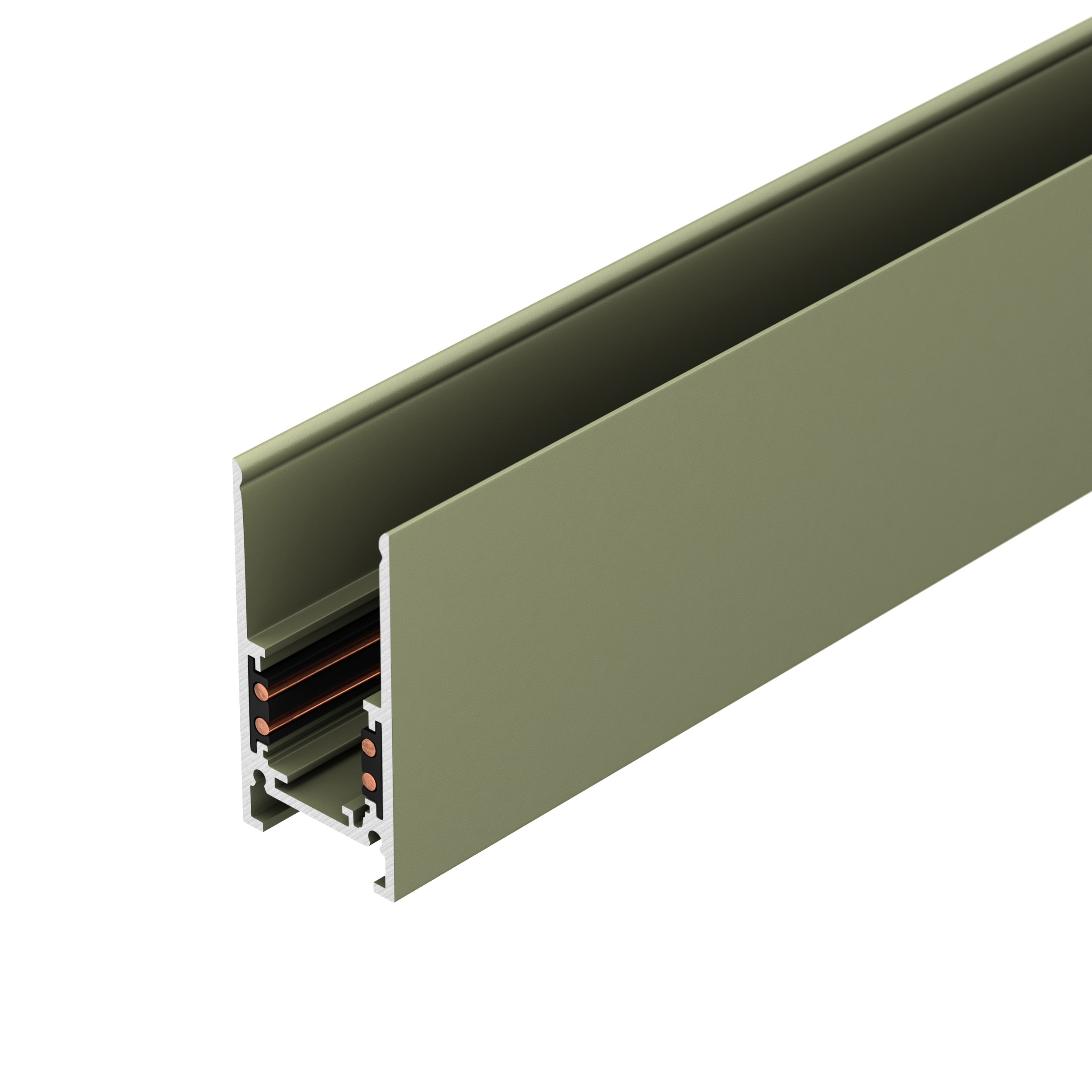 Шинопровод (трек) Трек накладной MAG-ORIENT-COLOR-TRACK-2652-2000 (RAL6013) (Arlight, IP20 Металл, 3 года)