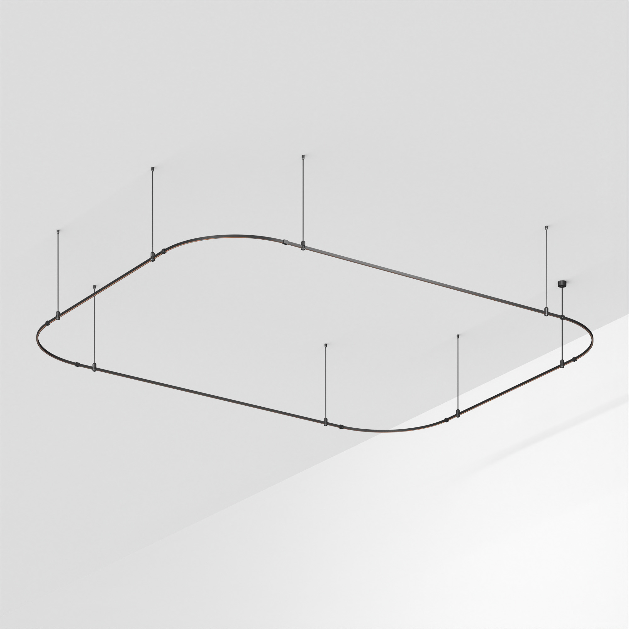 Arlight ART-APRIORI-RECTANGLE-SOFT-ROD-800-4500x3500 — Шинопровод (Накладной / Подвесной)