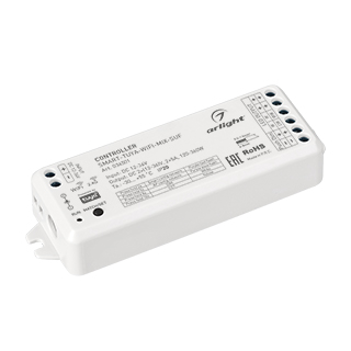 Arlight SMART-TUYA WIFI MIX — Диммер DIM/MIX лент 12-36V, TUYA Wi-Fi 2.4G