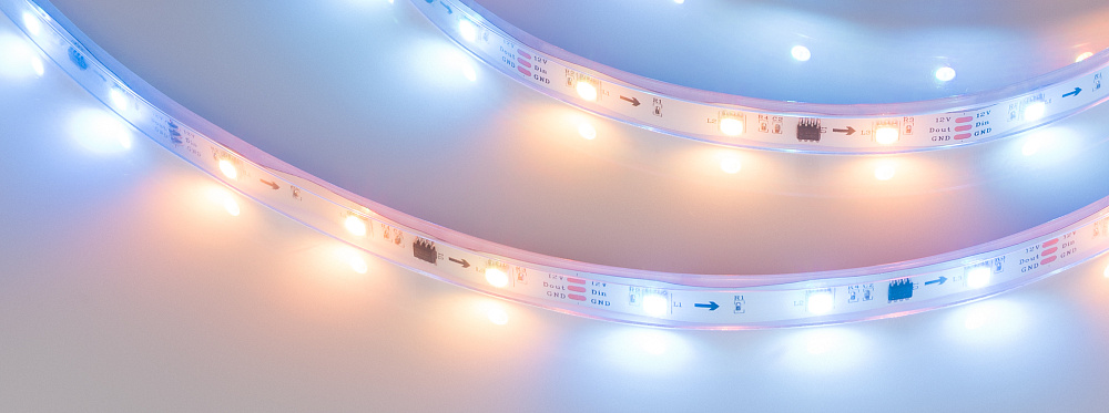 Arlight SPI B30 — Гибкая светодиодная лента — SPI_RGB [каналы: 30; исполнение: P; протокол: SPI; герметизация: Силикон, трубка прозр. прямоуг. - P; высота, мм: 4.5; питание, В: 12.0; ширина, мм: 12.0]