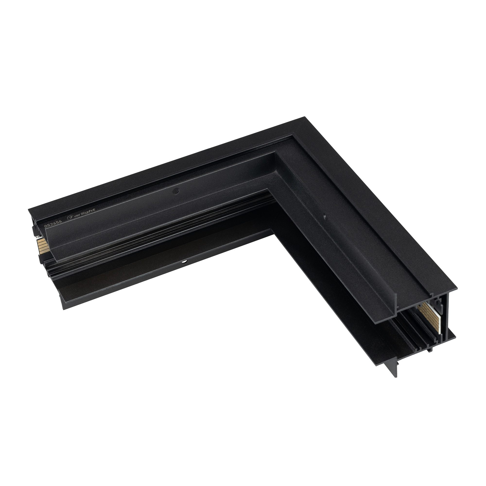 Arlight MAG-CON-4560-FDW-L90-INT 5LN (встраиваемый трек MAG-TRACK-4560-FDW) — Угловой внутренний коннектор встраиваемого трека, 5 токопроводящих дорожек (DALI)