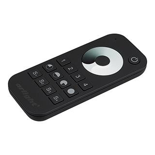 Arlight SMART — Радиопульт DIM Black 4/8 зон