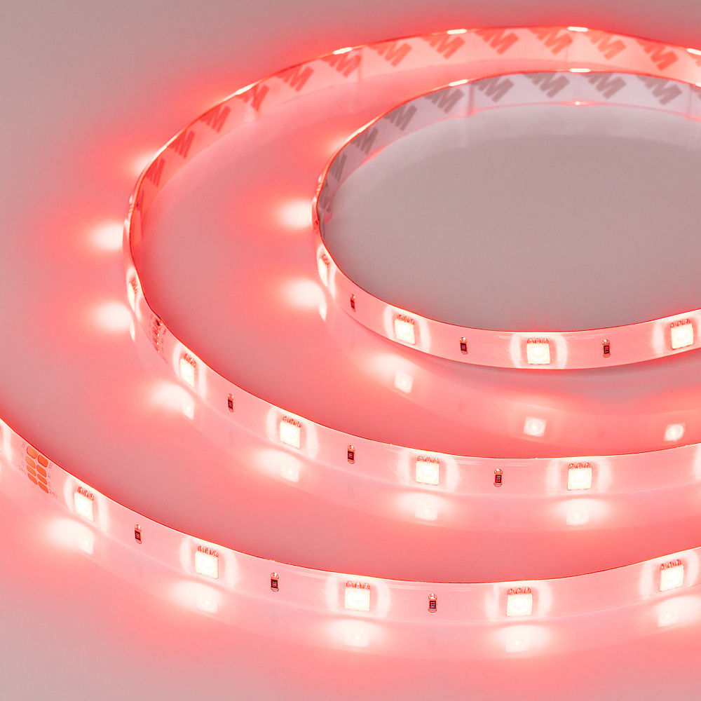 Arlight RTW B30 — Гибкая светодиодная лента — RGB [каналы: 3; исполнение: SE; герметизация: Силикон, заливка сверху прозр. округл. - SE; высота, мм: 2.7; питание, В: 24.0; ширина, мм: 10.0]