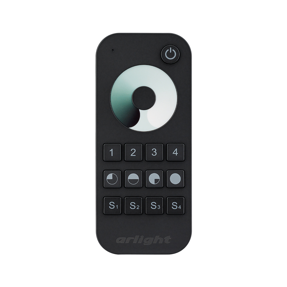 Arlight SMART — Радиопульт DIM Black 4/8 зон