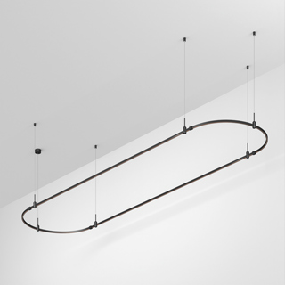 Arlight ART-APRIORI-OVAL-HANG-4000x1000 — Шинопровод (Накладной / Подвесной)