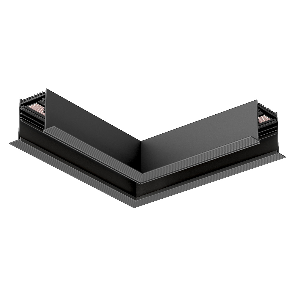 Arlight MAG-CON-4560-F-L90-5LN — Угловой прямой коннектор трека MAG-45 встраиваемого (5LN,DALI) [MAG-TRACK-4560-F, DC24V, 5LN/DALI]