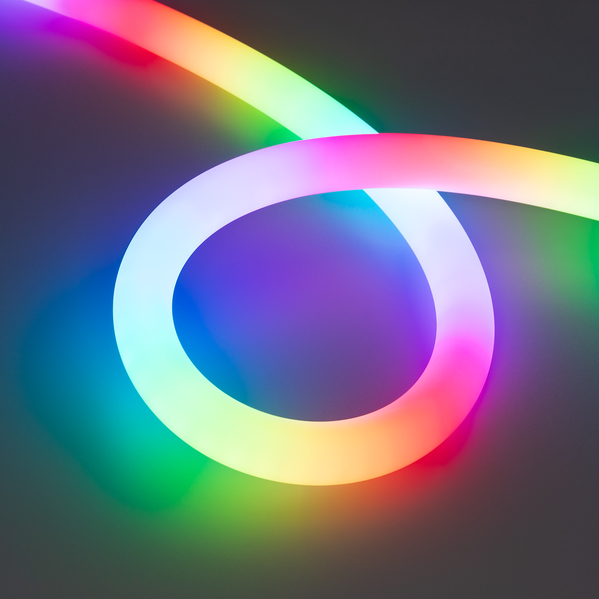 Arlight MOONLIGHT — Гибкий светодиодный неон — SPI_RGB [изгиб: MARKED; каналы: 3; протокол: SPI; высота, мм: 25.0; питание, В: 12.0; ширина, мм: 25.0]
