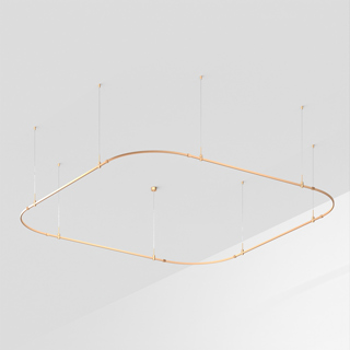 Arlight ART-APRIORI-QUADRAT-SOFT-HANG-3500x3500 — Шинопровод (Накладной) (комплектная альтернатива: Подвесной)