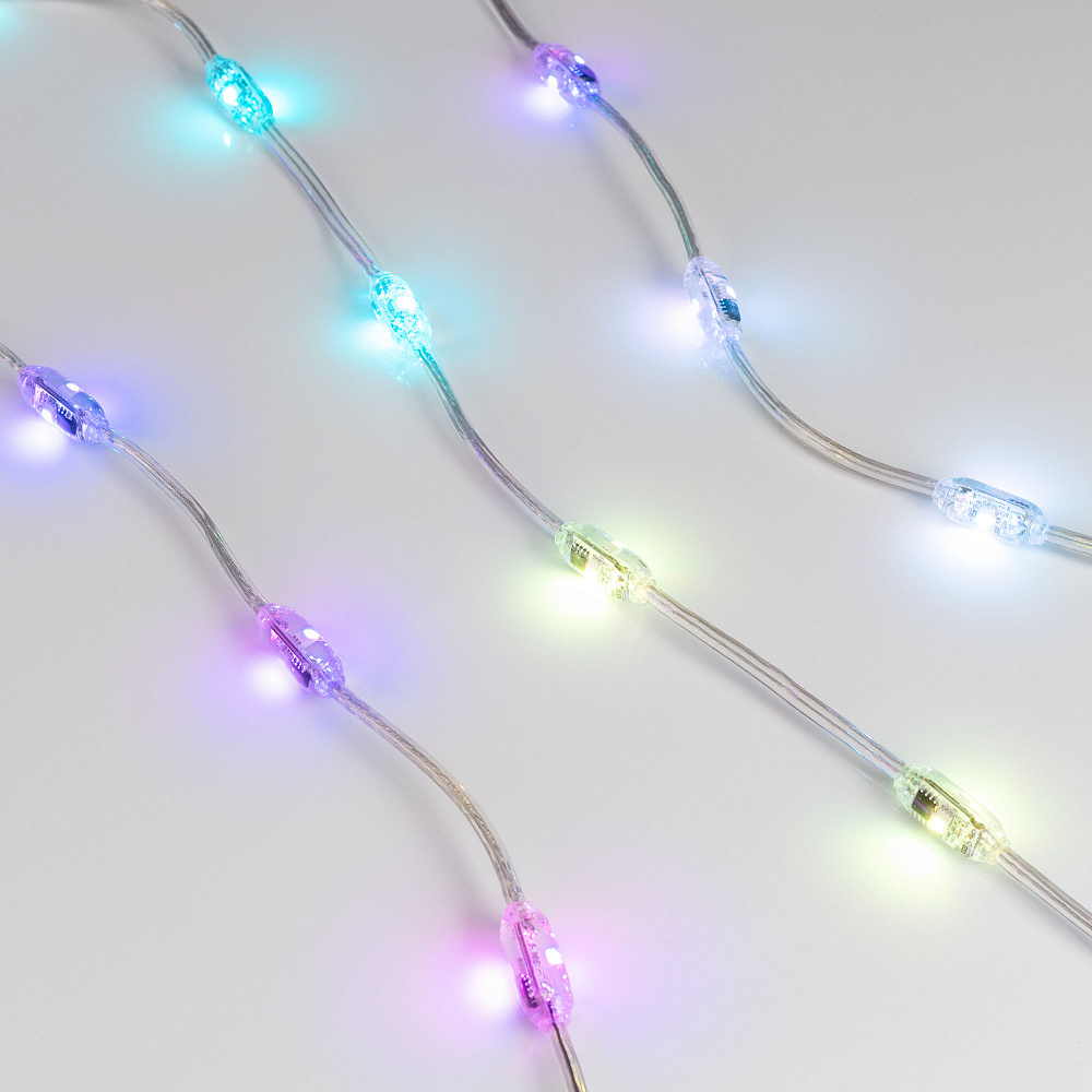 Arlight SPI-F2-D11 — герметичные светодиодные модули, RGB, SMD 3535, 12 В, SPI, DP1903, с разъёмом