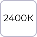 Цветовая температура 2400 К