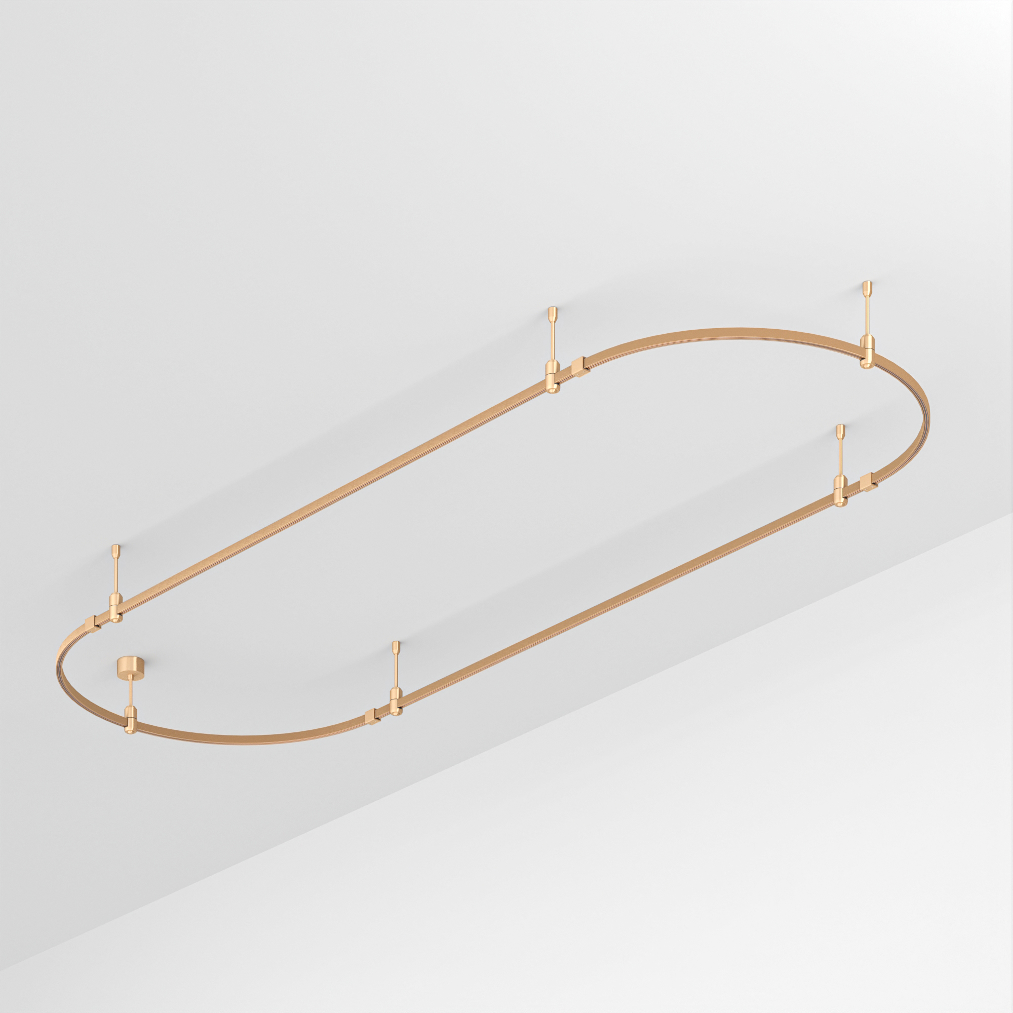 Arlight ART-APRIORI-OVAL-ROD-200-3000x1000 — Шинопровод (Накладной / Подвесной)