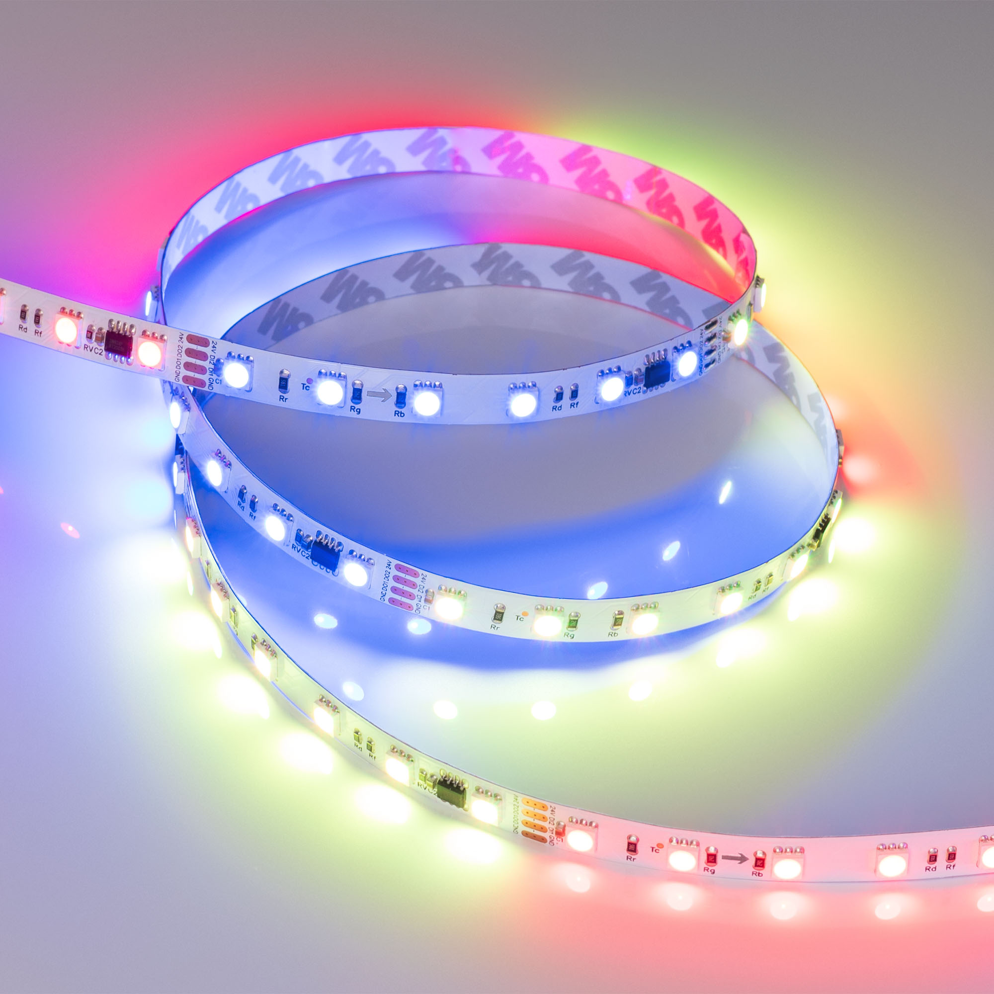 Arlight DMX B60 — Гибкая светодиодная лента — DMX_RGB [каналы: 30; протокол: DMX; питание, В: 24.0; ширина, мм: 10.0]