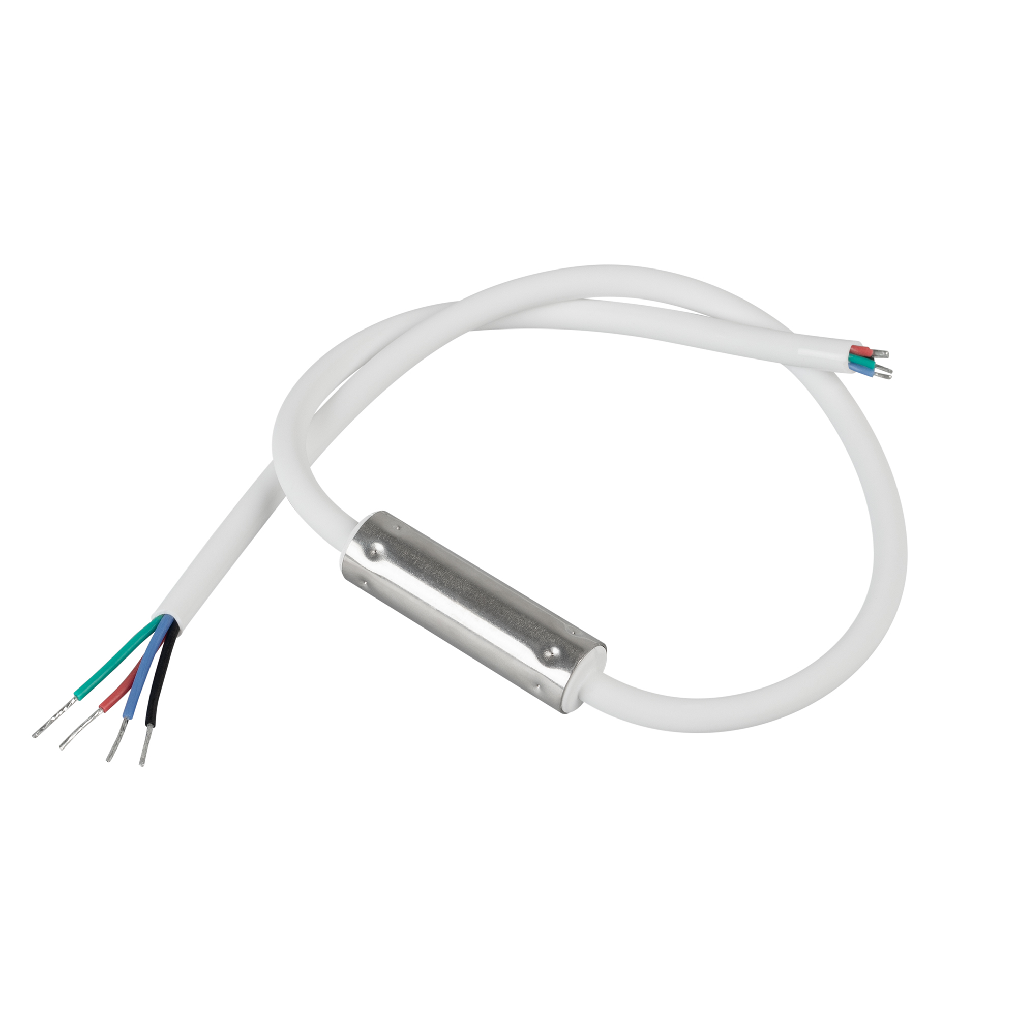 Arlight WAVE — Провод питания WAVE 4W [гибкий неон WAVE 4 проводника 20AWG Ø4.5 мм]