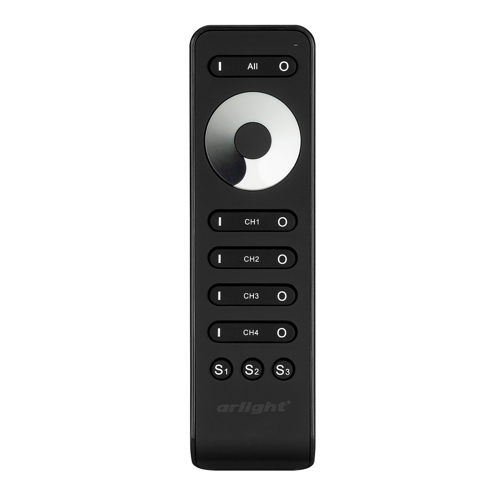 Arlight SMART — Радиопульт DIM Black 4 канала R33
