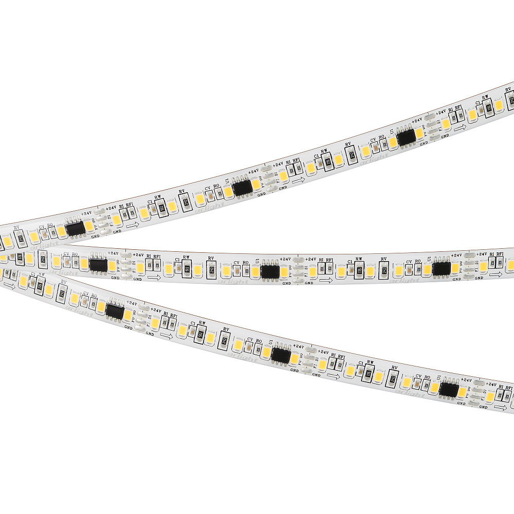 Arlight SPI A120 — Гибкая светодиодная лента — SPI_MONO [каналы: 60; исполнение: SE; протокол: SPI; герметизация: Силикон, заливка сверху прозр. округл. - SE; высота, мм: 2.4; питание, В: 24.0; ширина, мм: 10.0]
