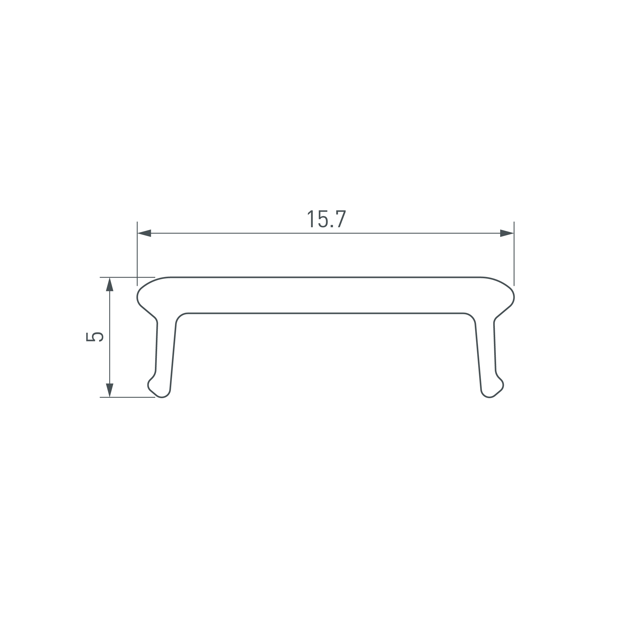 Arlight LINE-W16 — Экран [LINE-1715, LINE-1708, LINE-2315-F, LINE-2308-F, SL-BEVEL-W32-F]