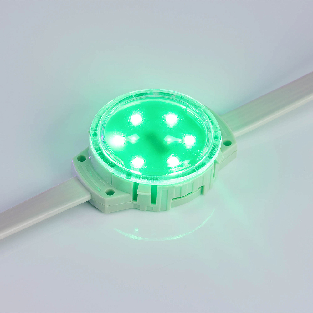 Arlight SOLEX-DMX-3535-6 — управляемый DMX-модуль медиафасада с держателем