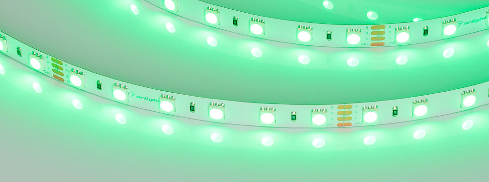 Arlight RT B60 — Гибкая светодиодная лента — RGB [каналы: 3; питание, В: 24.0; ширина, мм: 10.0]