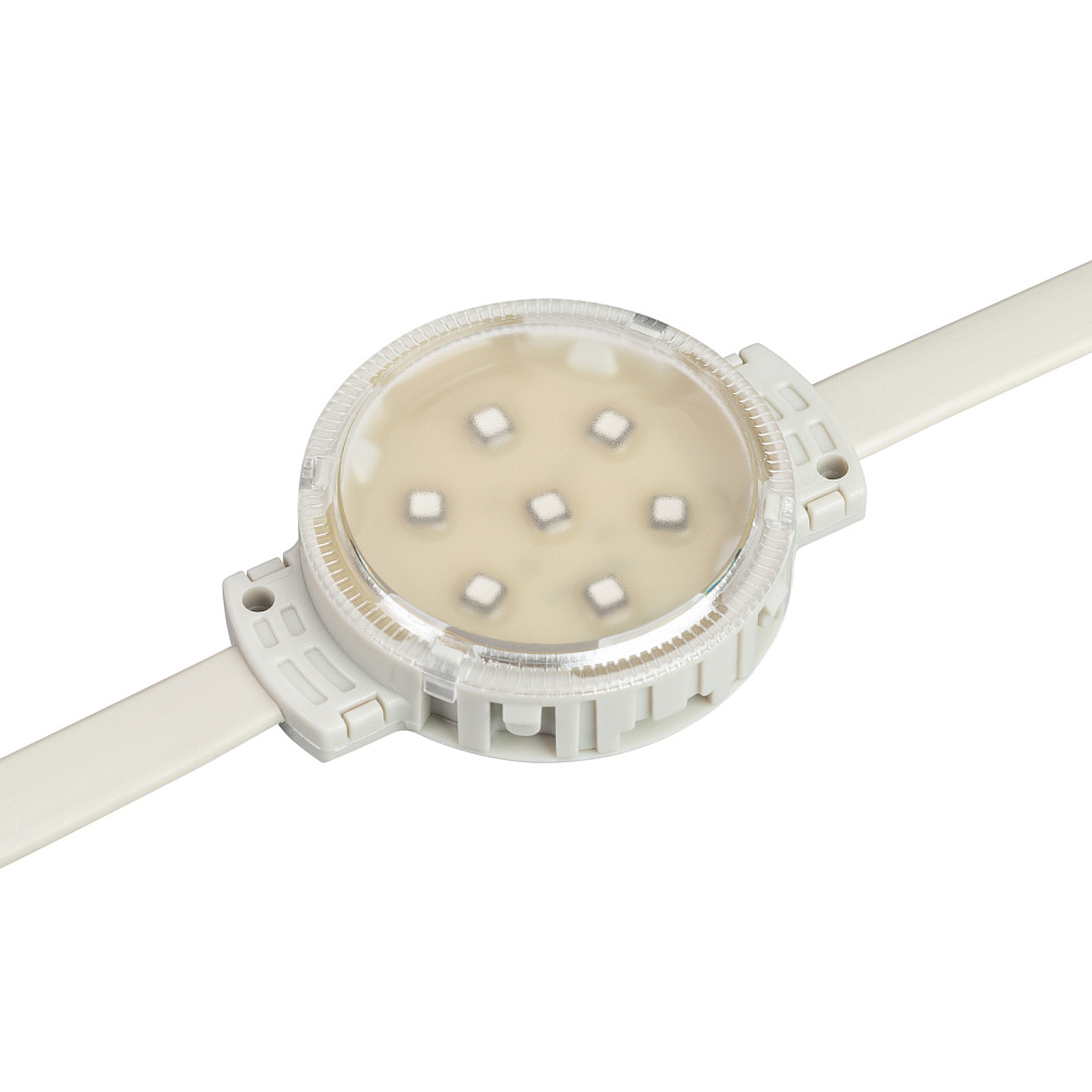 Arlight SPI-F7-D50 — герметичные светодиодные модули, RGB, SMD 3535, 24 В, SPI, MT26803, с разъёмом