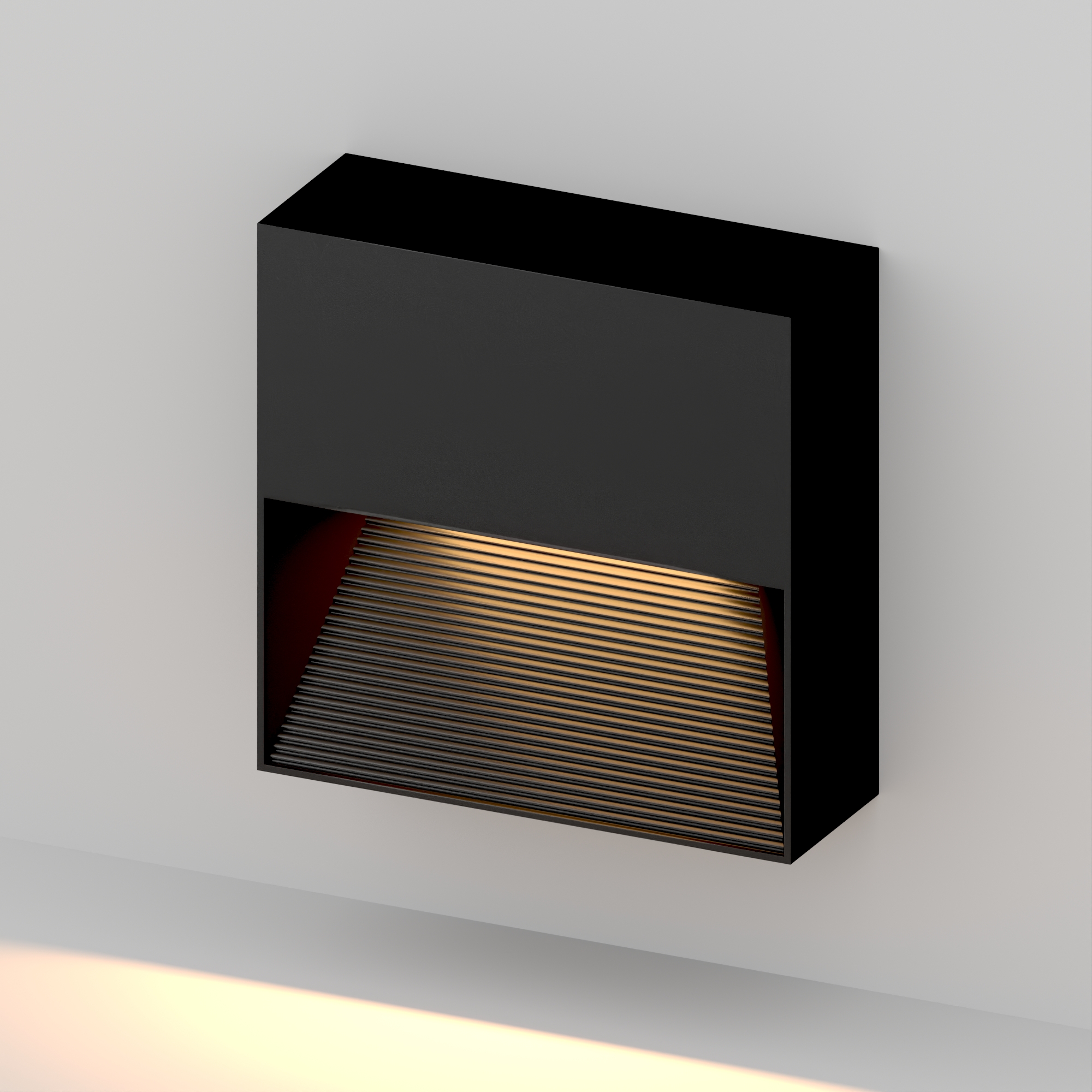 Светильник LGD-RIBONIK-S114x114-5W Warm3000 (Черный, 50 deg, 230V) (Arlight, IP65 Металл, 5 лет)