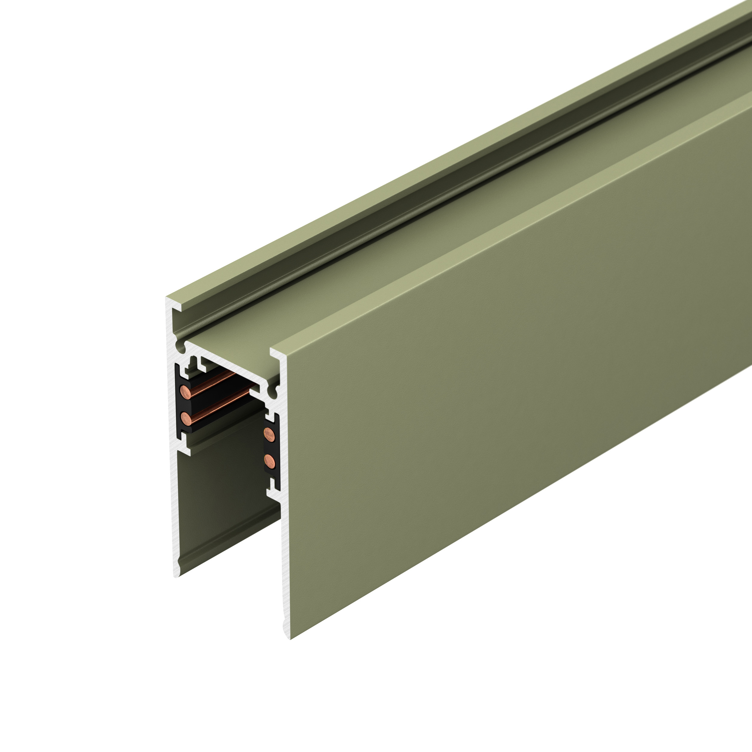 Шинопровод (трек) Трек накладной MAG-ORIENT-COLOR-TRACK-2652-2000 (RAL6013) (Arlight, IP20 Металл, 3 года)