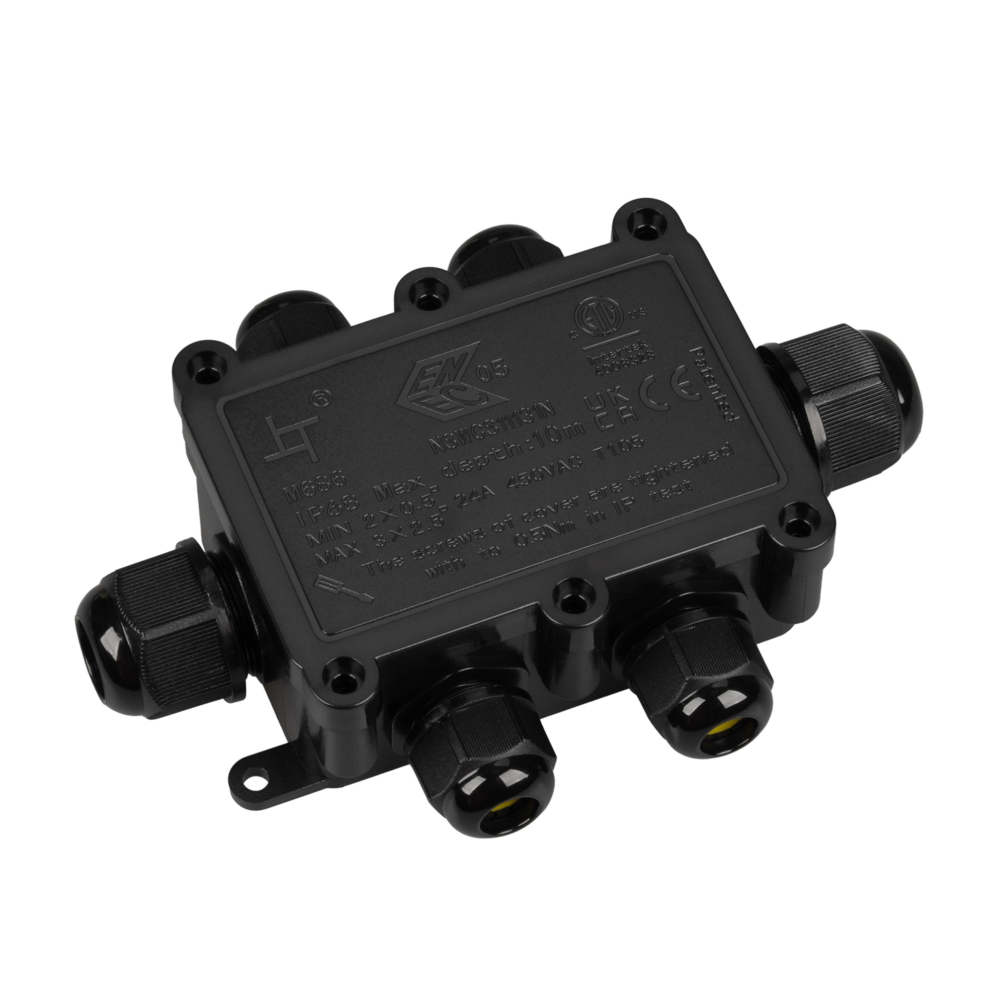 Arlight NEO-GERM 6-WTW — герметичная распределительная коробка, кабель 4-8 мм, IP68