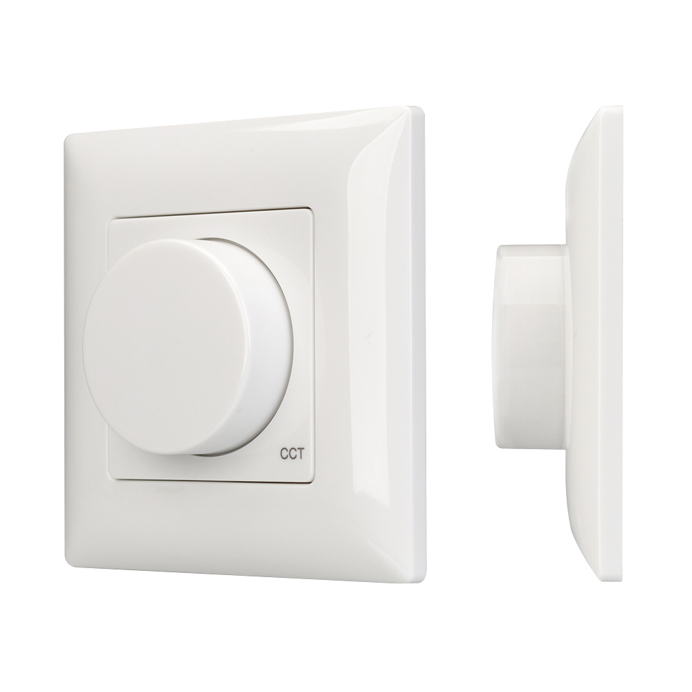 Arlight SMART-P19 — Накладная роторная панель MIX (CCT, ШИМ, 3V, 2.4G)