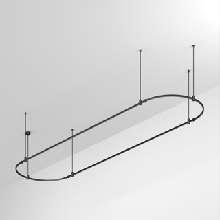 Arlight ART-APRIORI-OVAL-ROD-800-4000x1000 — Шинопровод (Накладной / Подвесной)