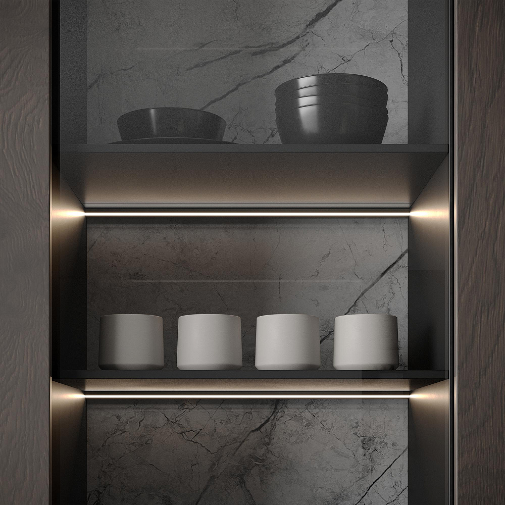 Arlight SL-MINI-SHELF-H9 — Профиль (Накладной)