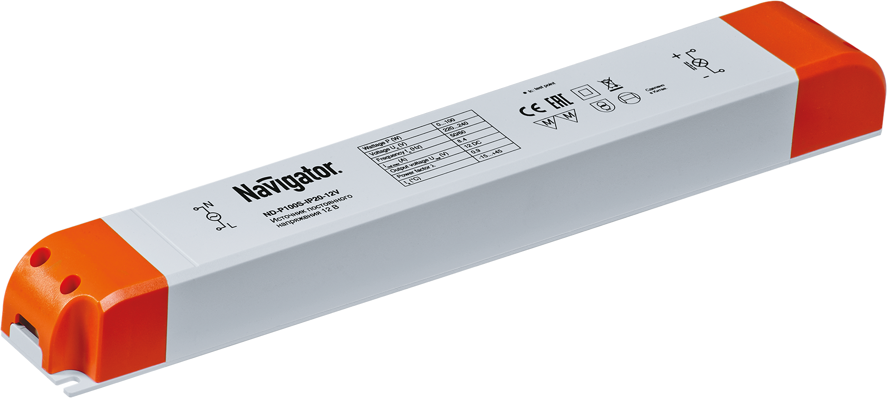 Драйвер Navigator 94 681 ND-P100S-IP20-12V
