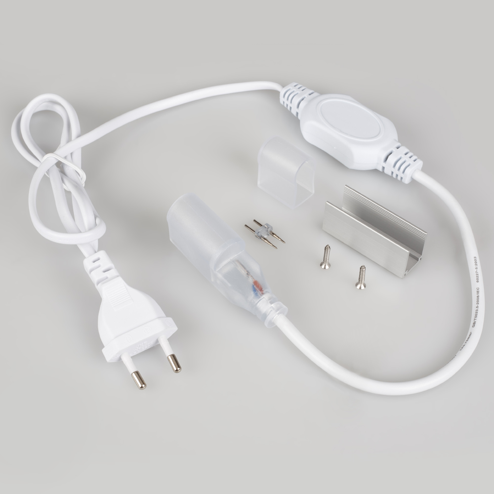 Arlight NEON ARL-Power-220V 26x15 — шнур питания DC230V с вилкой [NEON 26x15mm DC230V, 2 контакта]