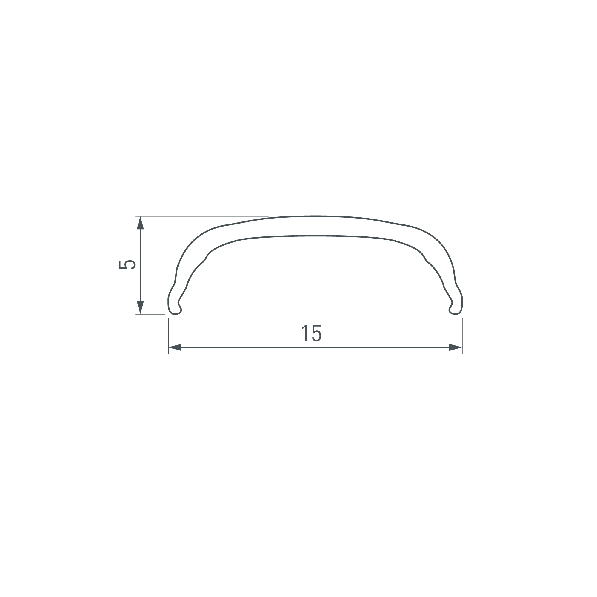 Экран ARH-BENT-W18-3000 Opal (Arlight, Пластик)
