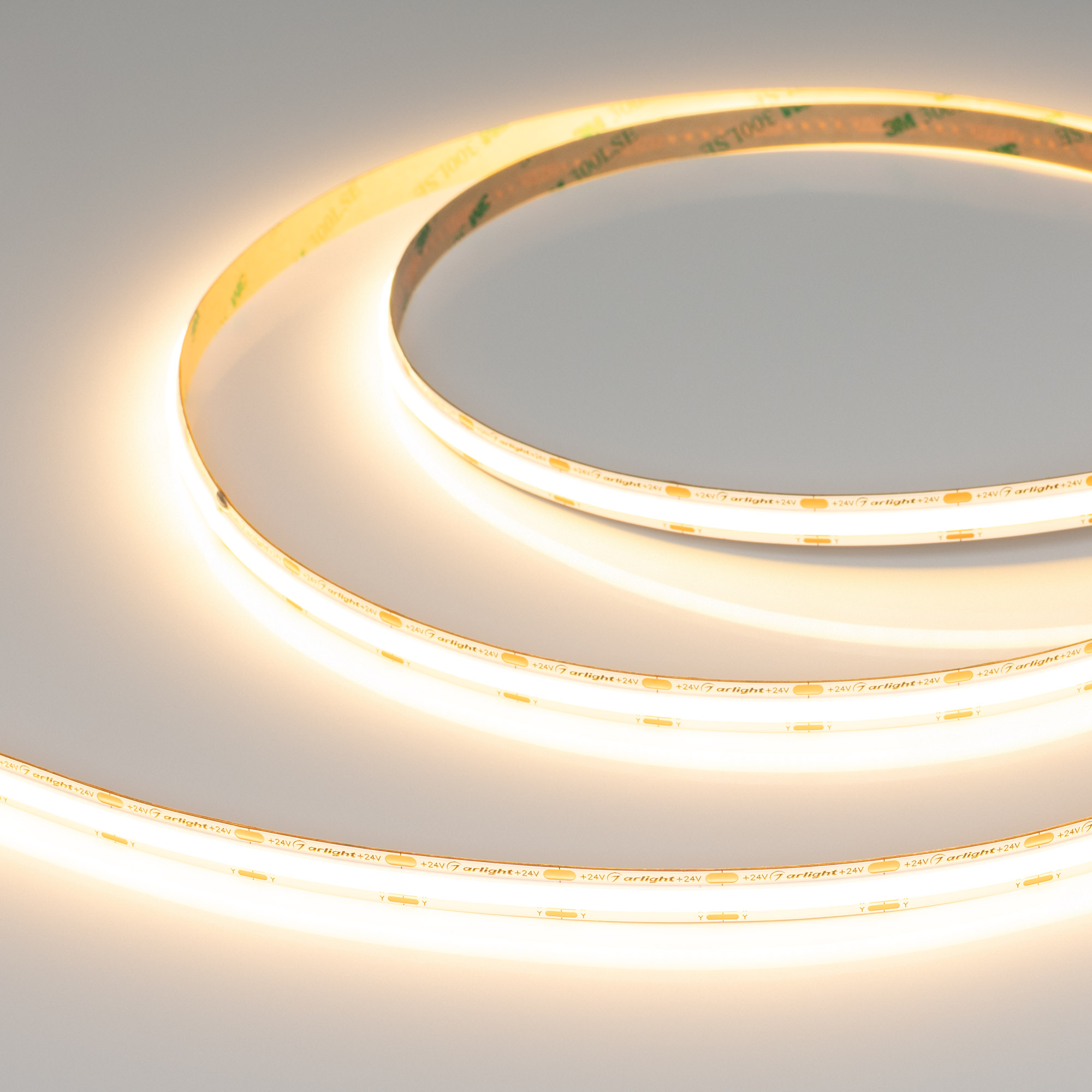 Лента COB-X560-10mm 24V Warm2700 (5-15 W/m, IP20, 5m) (Arlight, -)
