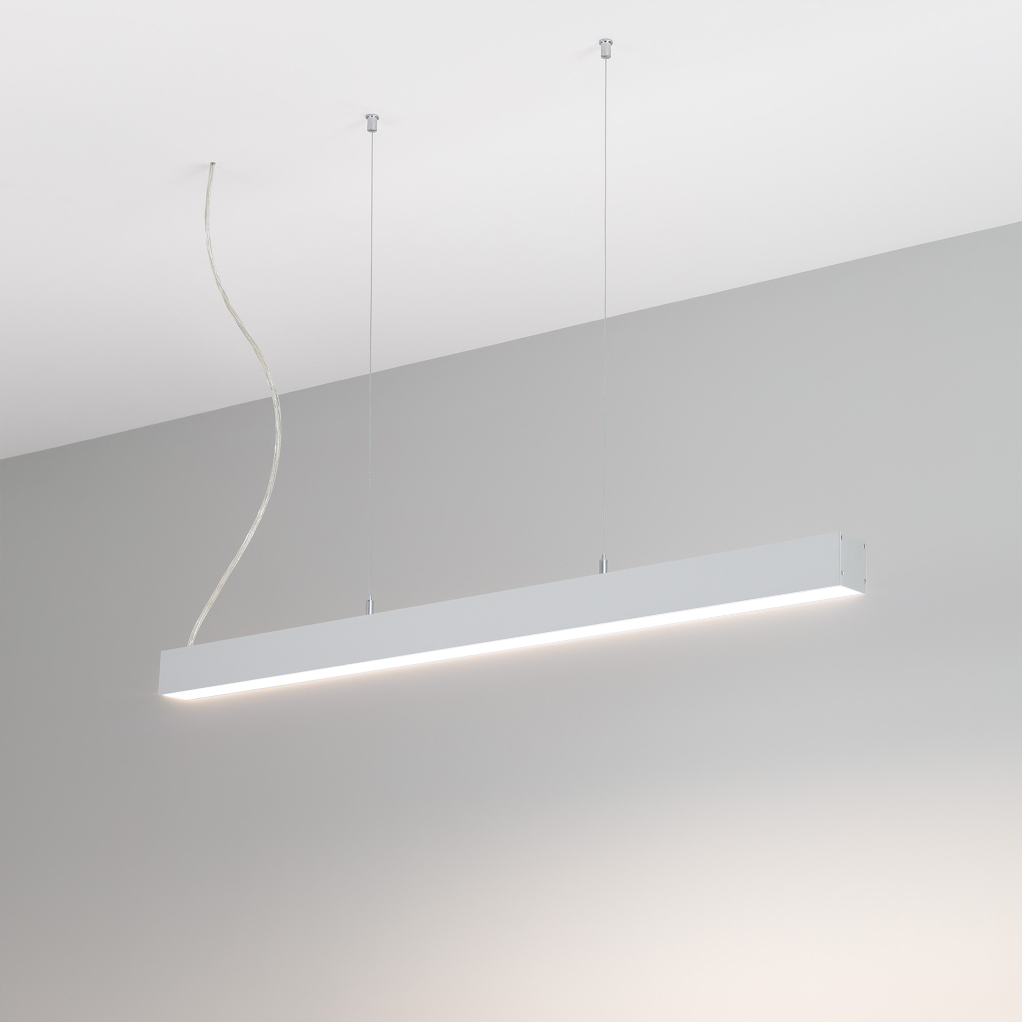 Профиль LINE-M-5050-2000 WHITE (Arlight, Алюминий)