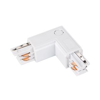 Arlight LGD-4TR-CON-L-EXT — Угловой коннектор 90° треков 4TR, питание снаружи [3-фазный трек 4TR, угол 90°, питание по внешней стороне]