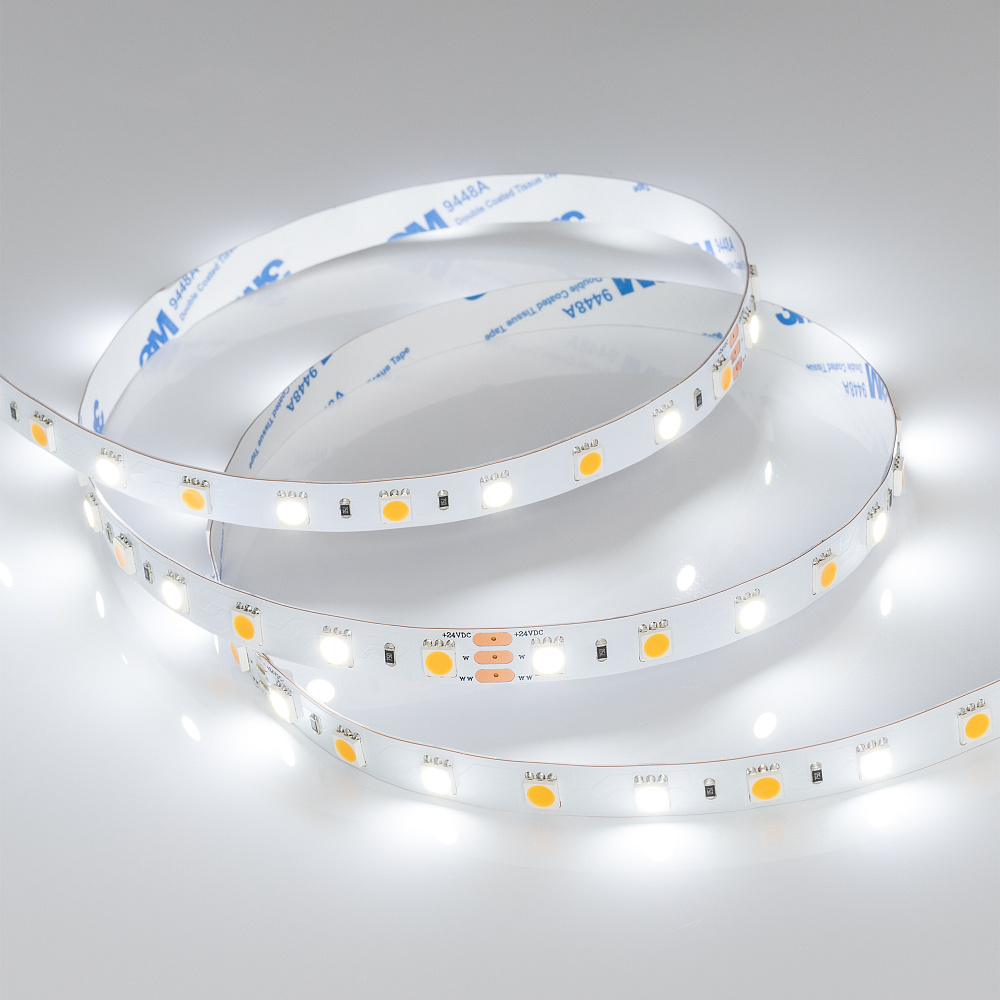 B60 IP20-IP65 12V 10-12mm — Герметичная светодиодная лента