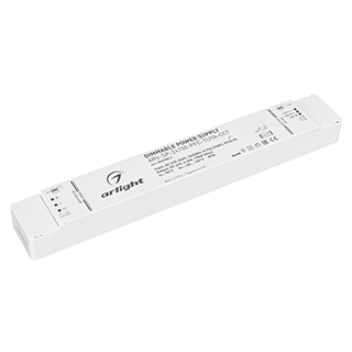 Диммируемый источник напряжения Блок питания ARV-SP-24150-PFC-TUYA-CCT (24V, 6.25A, 150W, WiFi, 2.4G) (Arlight, IP20 Пластик, 5 лет)