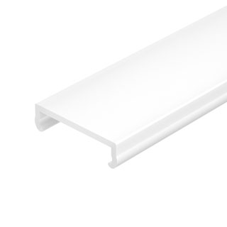 Arlight PLINTUS-H73-F/H80 — Плоский матовый экран для профилей PLINTUS-H73-F/H80
