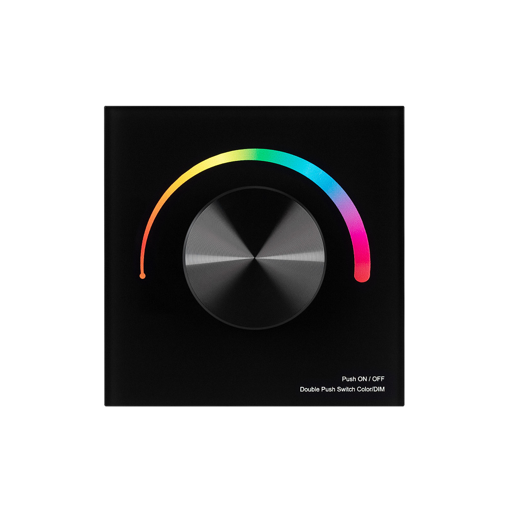 Arlight SMART-P8 — Встраиваемая роторная панель RGB G IN (мультицветный, ШИМ, 12-24V, 2.4G, master/slave)