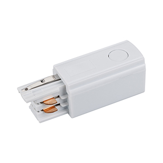 Arlight LGD-4TR-CON-POWER-L — Коннектор подачи питания в трек 4TR, левый [3-фазный трек 4TR, левое исполнение относительно контакта заземления]