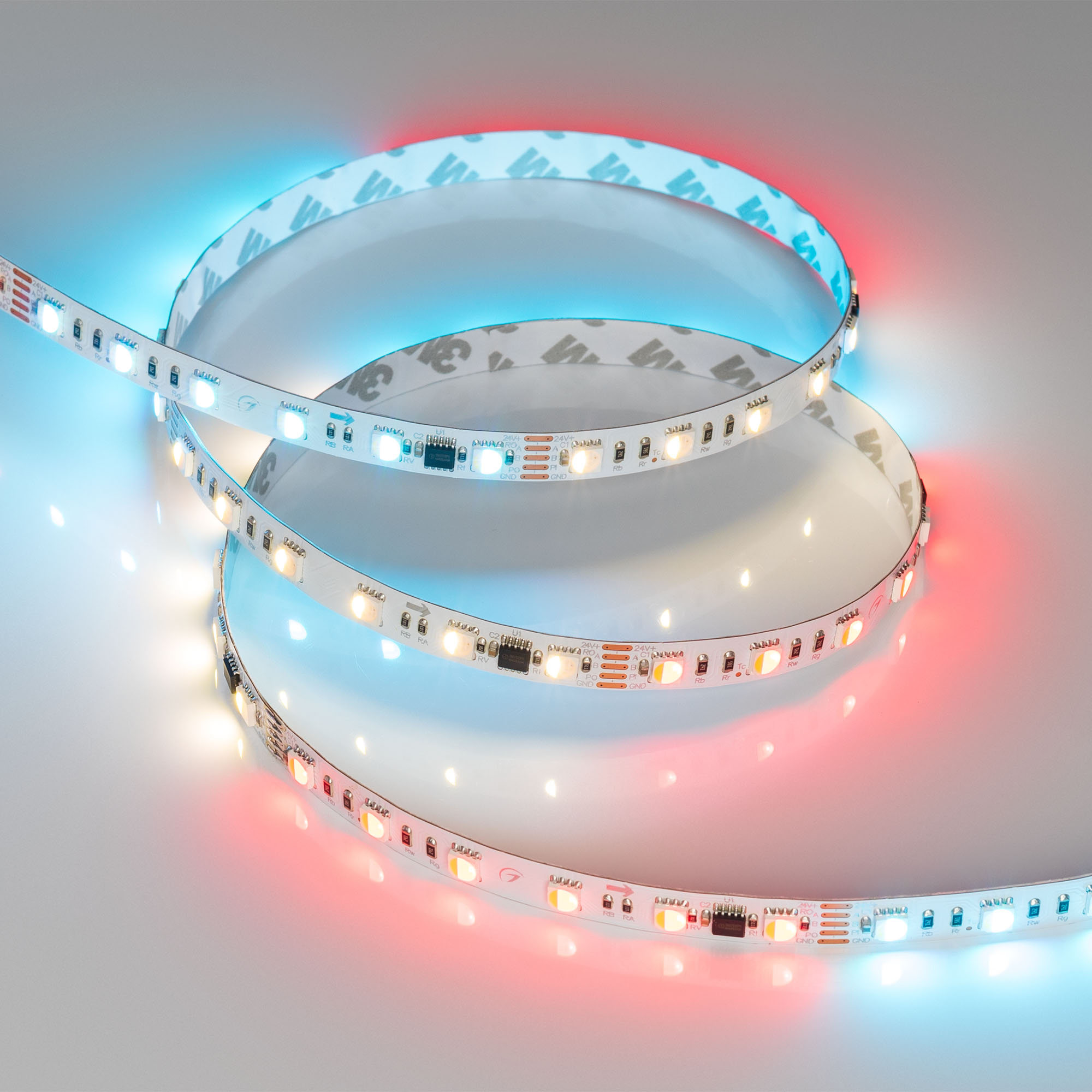 Arlight DMX B60 — Гибкая светодиодная лента — DMX_RGBW [каналы: 40; протокол: DMX; питание, В: 24.0; ширина, мм: 10.0]